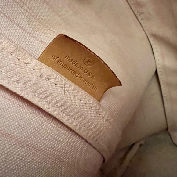 Pre Owned AUTH Louis Vuitton MM Azul Neverfull - Picture 7 of 11